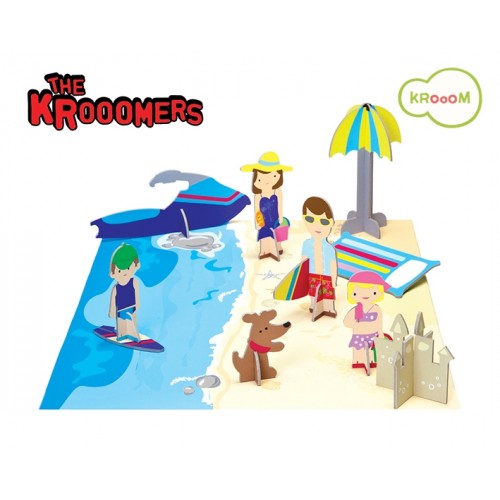 Les krooomers à la plage