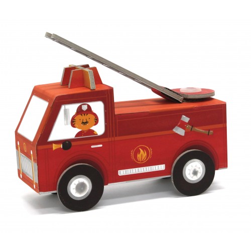 Fire truck pompier