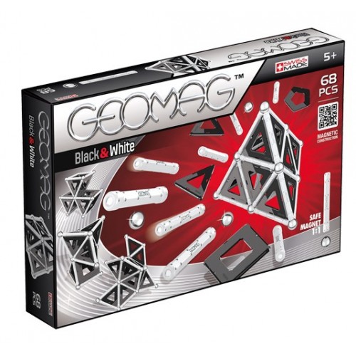 Panels Black&White 68 pièces de Geomag