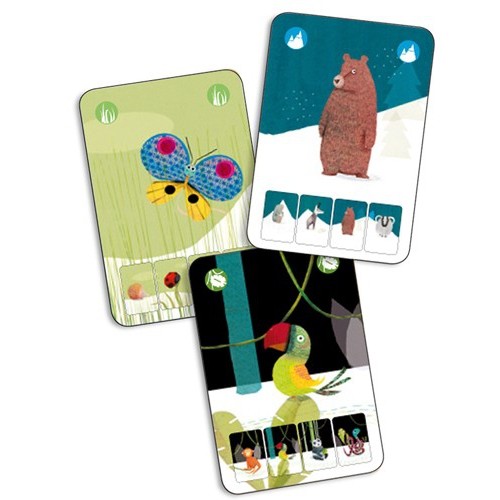 Jeux de cartes Mini Nature