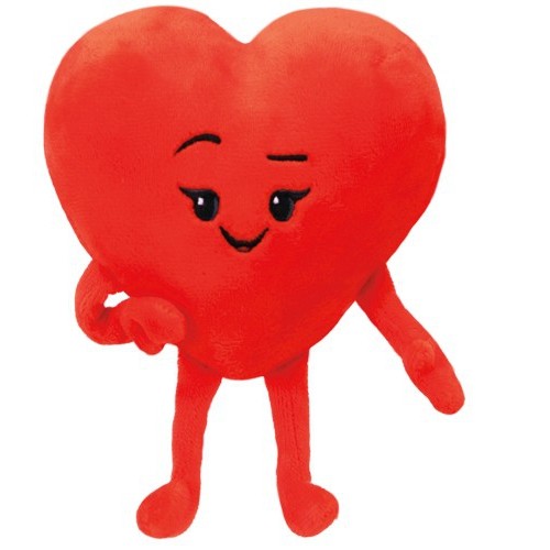 peluche Emoji coeur 15 cm