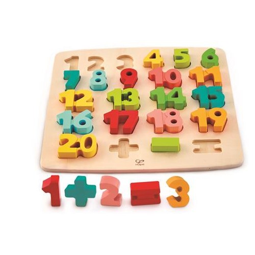 Puzzle en bois pour compter