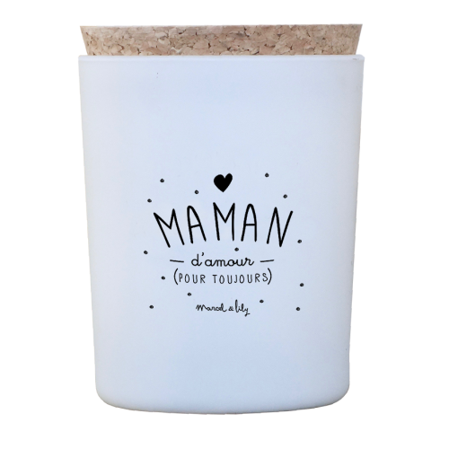 BOUGIE "MAMAN D'AMOUR" MIEL