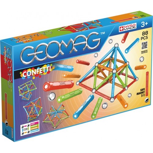 Geomag - Jeu de construction magnétique - Mechanics - 86 pièces